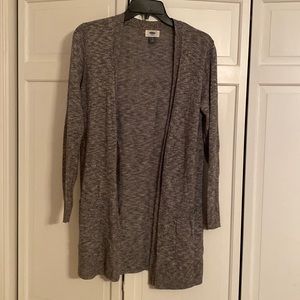 Old navy grey cardigan small